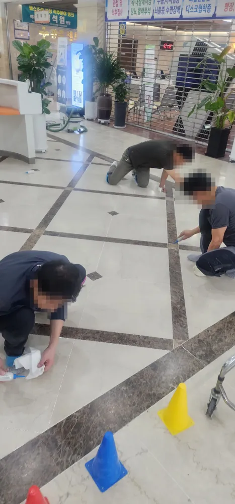 광주 병원 공용부 줄눈 공사 (지사장 합동)