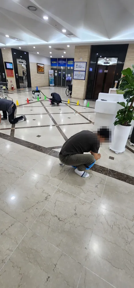 광주 병원 공용부 줄눈 공사 (지사장 합동)